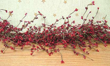 Red/Burgundy Pip Garland, 4 ft. - The Fox Decor